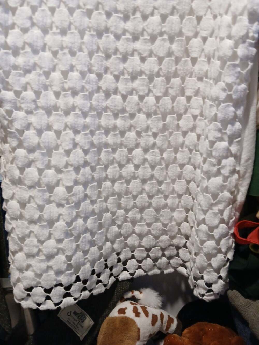 J.Crew Women's White Crochet Overlay Tank Top Size S